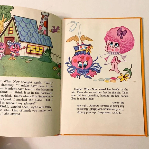 Vintage 1969 Upsy  Downsy Mother What Now And The Mixed Up Treasure Mattel Book - Picture 10 of 15